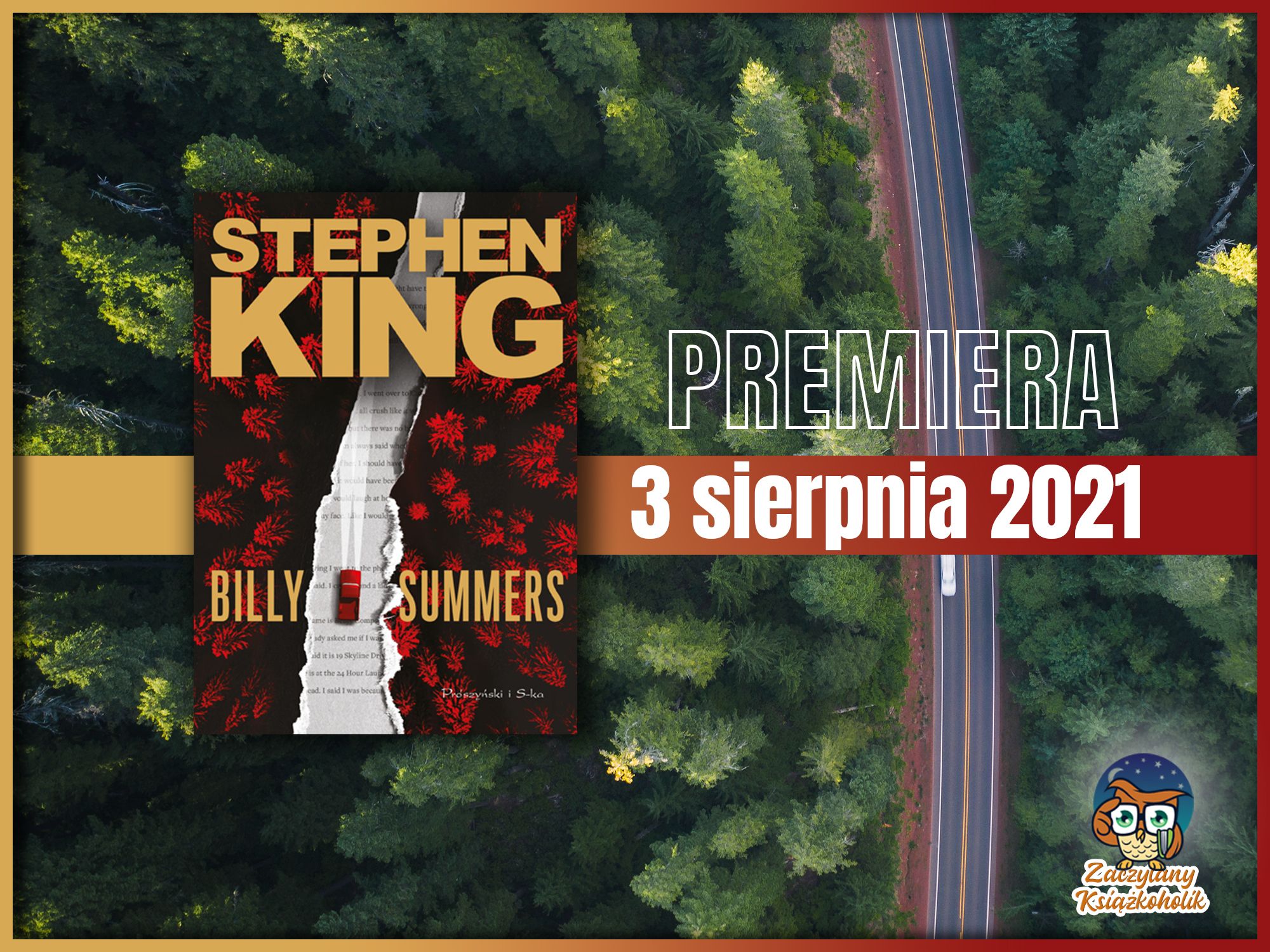 Billy Summers, Stephen King, zaczytanyksiazkoholik.pl