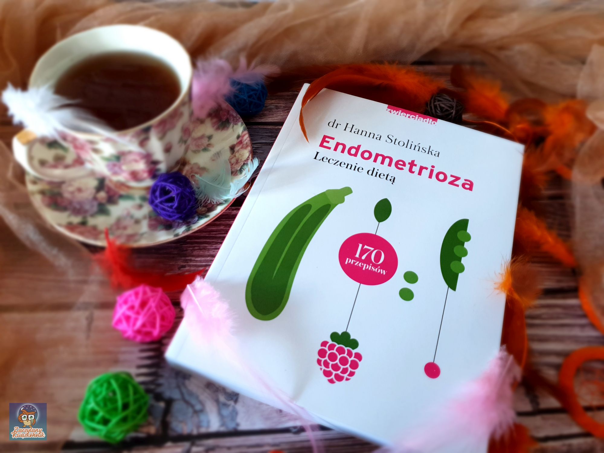 Endometrioza, leczenie dietą, zaczytanyksiazkoholik.pl, Hanna Stolińska