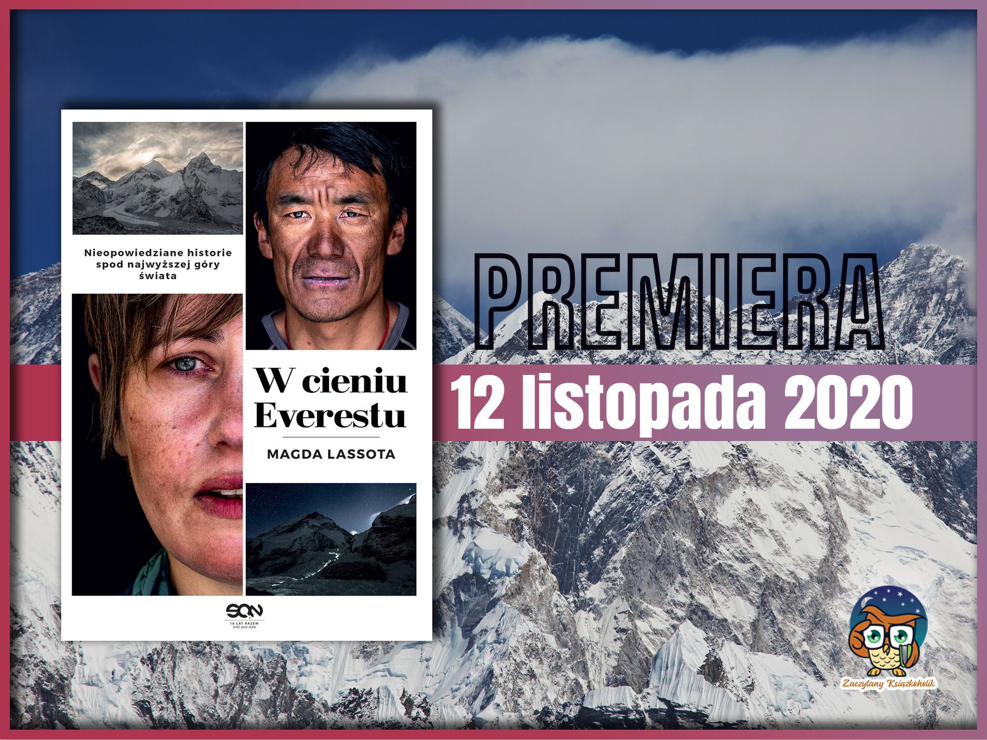 W cieniu Everestu, Magda lasota, zaczytanyksiazkoholik.pl