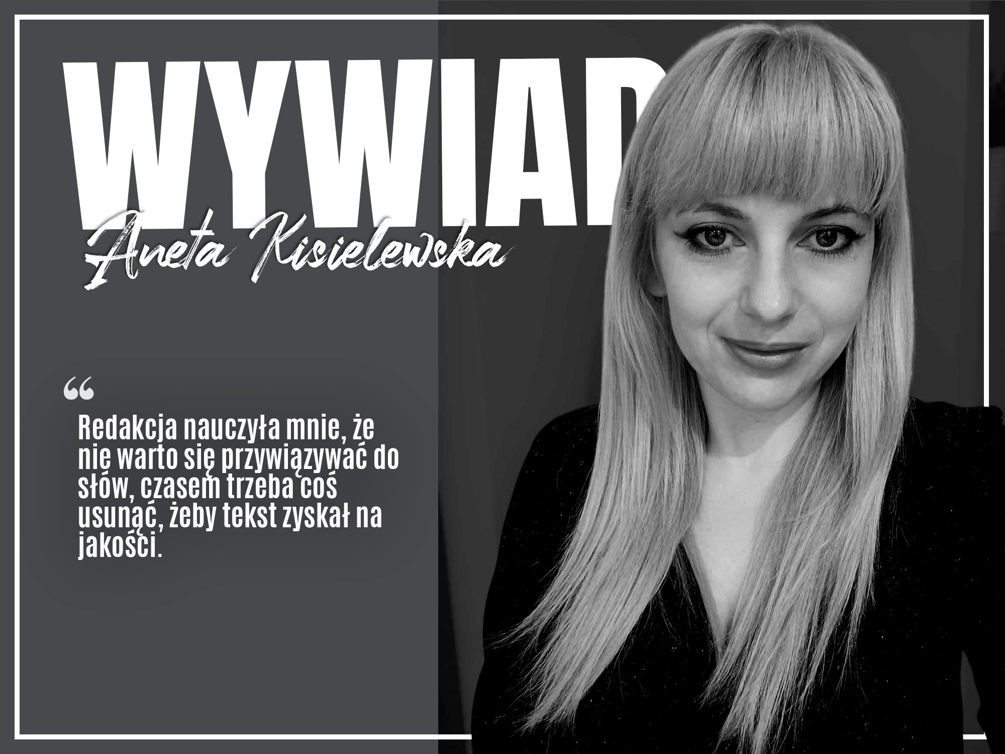 Aneta Kisielewska - Widmo przeszłości - wywiad - zaczytanyksiazkoholik.pl